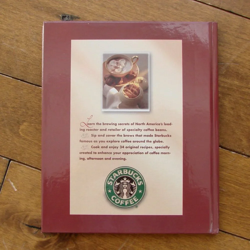Starbucks Passion For Coffee Cookbook Hardcover with DJ Collectible 1st Printing - Picture 11 of 11
